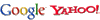 Google and Yahoo